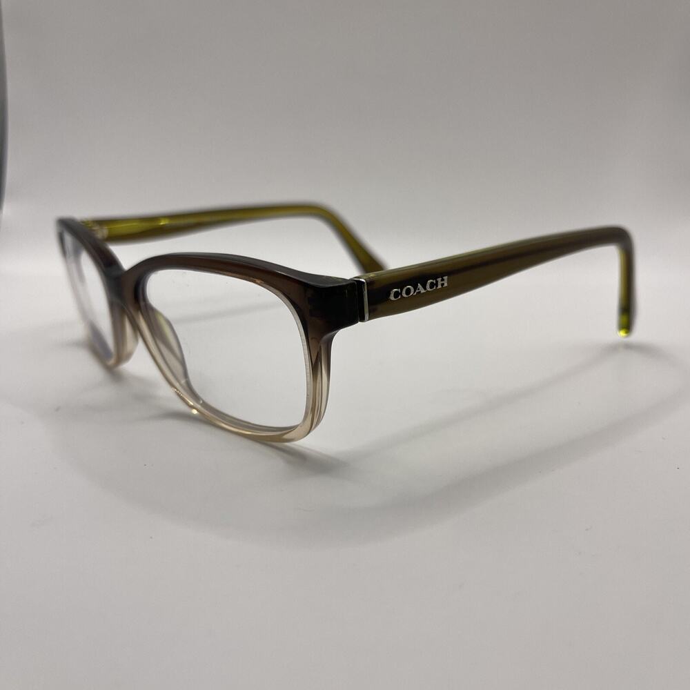 COACH Eyeglasses HC6089 5400 51-16-135 Olive Green Brown Gradient *Frames Only*